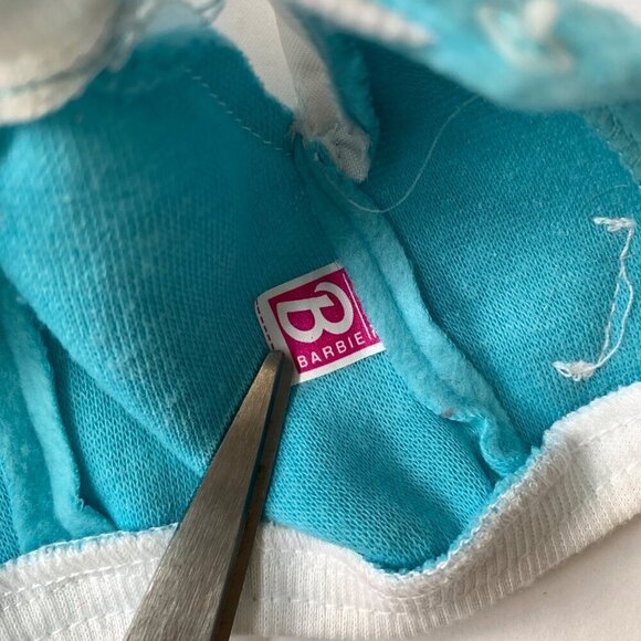 Barbie Fashion Avenue Jacket & Pants Set Letter Striped Stripes - Picture 5 of 6